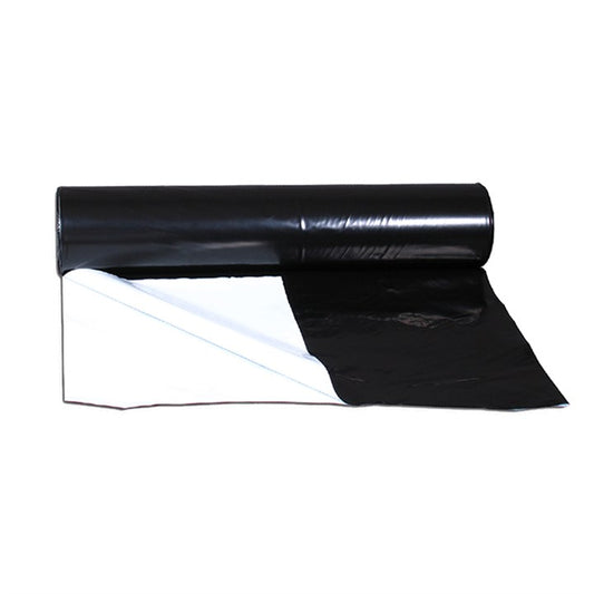 Luxx Black/White Sheeting 2m x 150m x 85mu