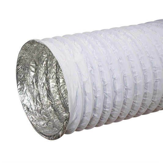 Vortex White 8" Combi Ducting (203mm x 5m)