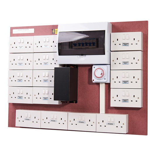 MDF Timer 24 Way Plus 8 Aux Plus MCB